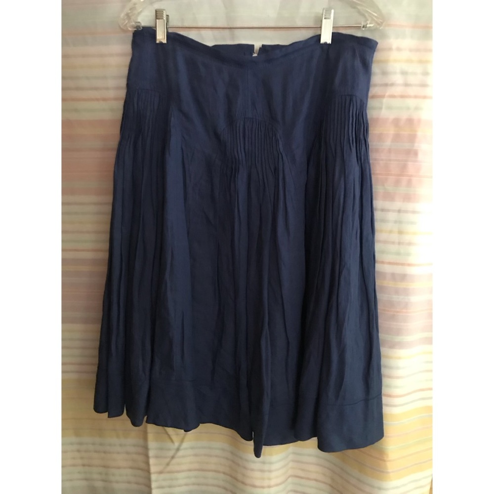 Hugo Boss midi linen skirt